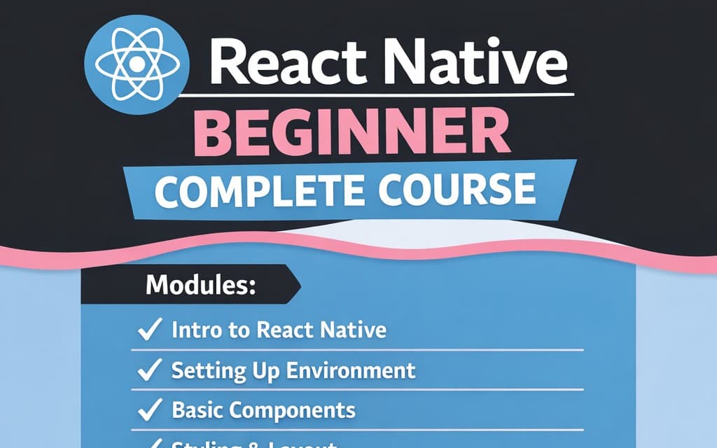 React Native Beginner Complete Course