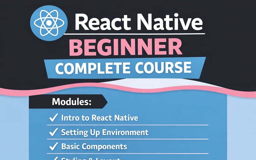 React Native Beginner Complete Course