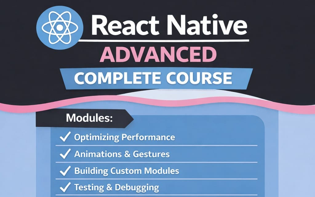 React Native Advanced Complete Course