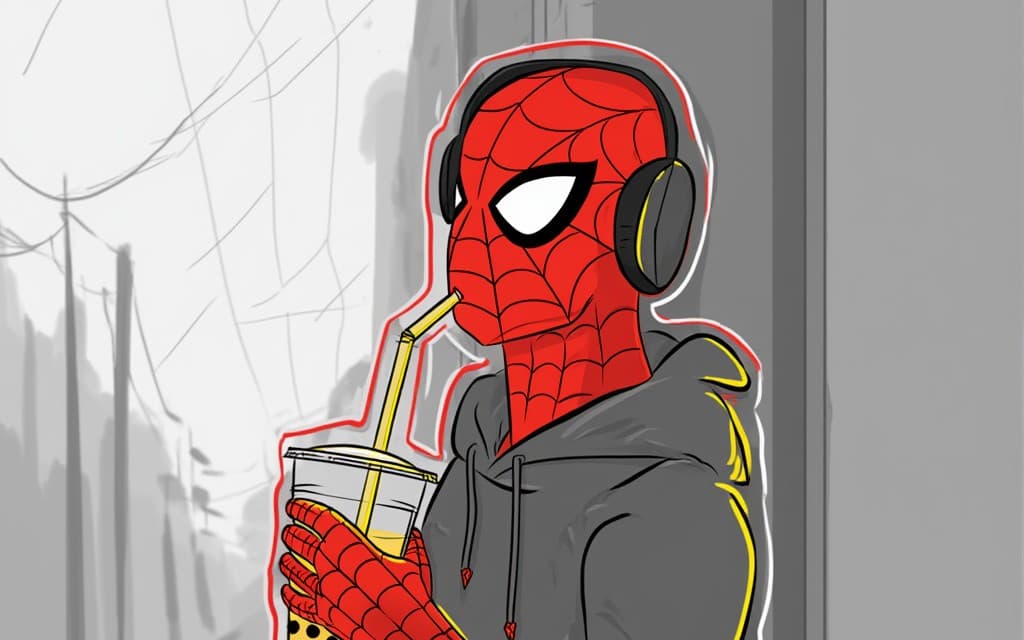 Spider-Man sketch