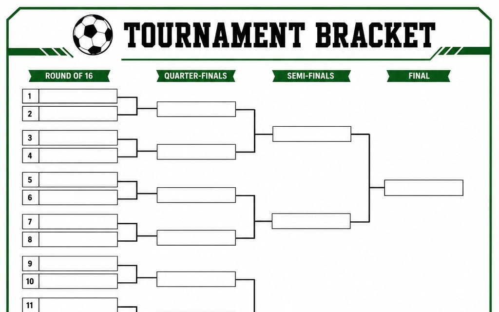 SOCCER MATCH TRACKER & TOURNAMENT BRACKET
