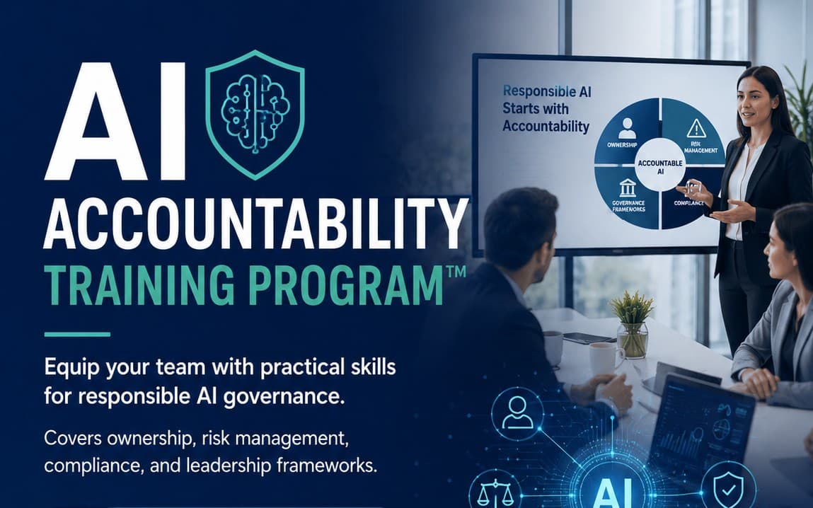AI Accountability Training Program™ Assigning Responsibility, Governance & Oversight for AI Deployments