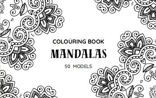 Mandala Coloring Book: 50 Unique Hand-Drawn Designs for Relaxation & Stress Relief