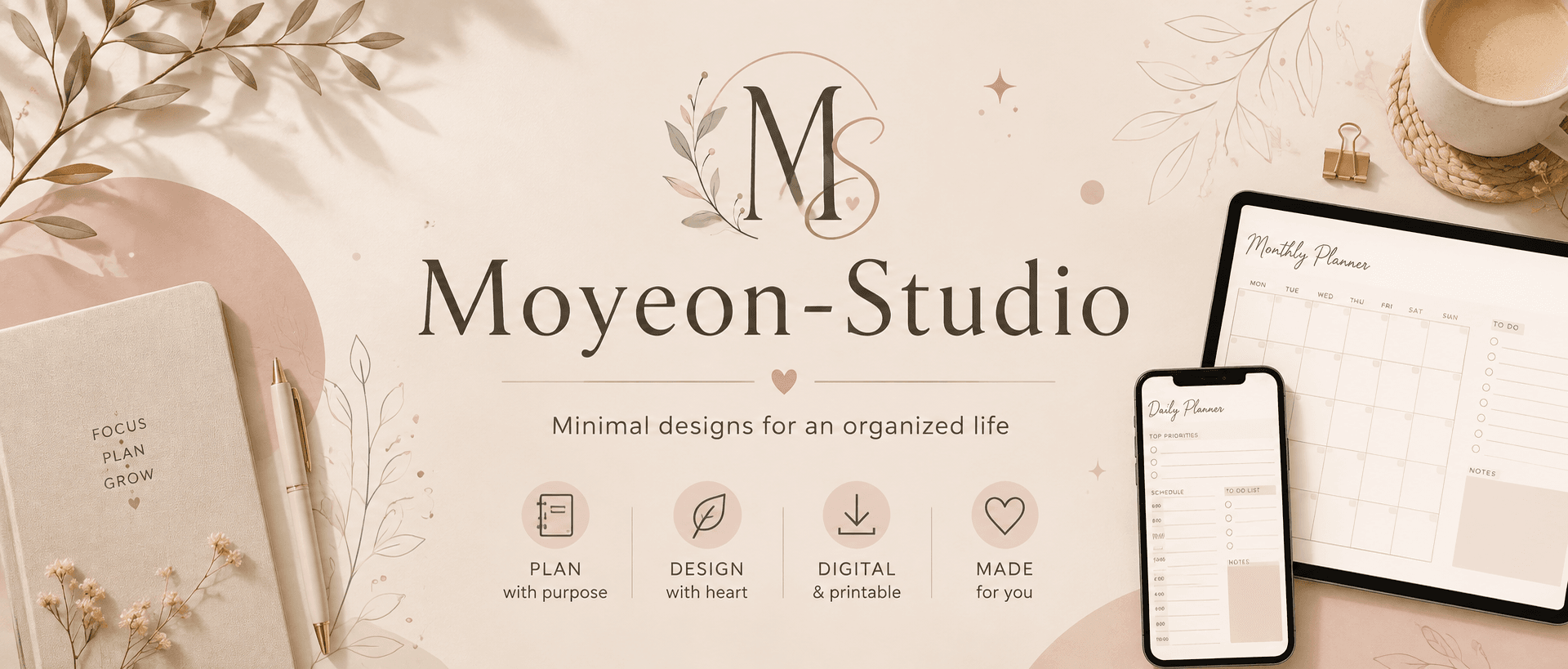 Moyeon Studio Shop-Banner