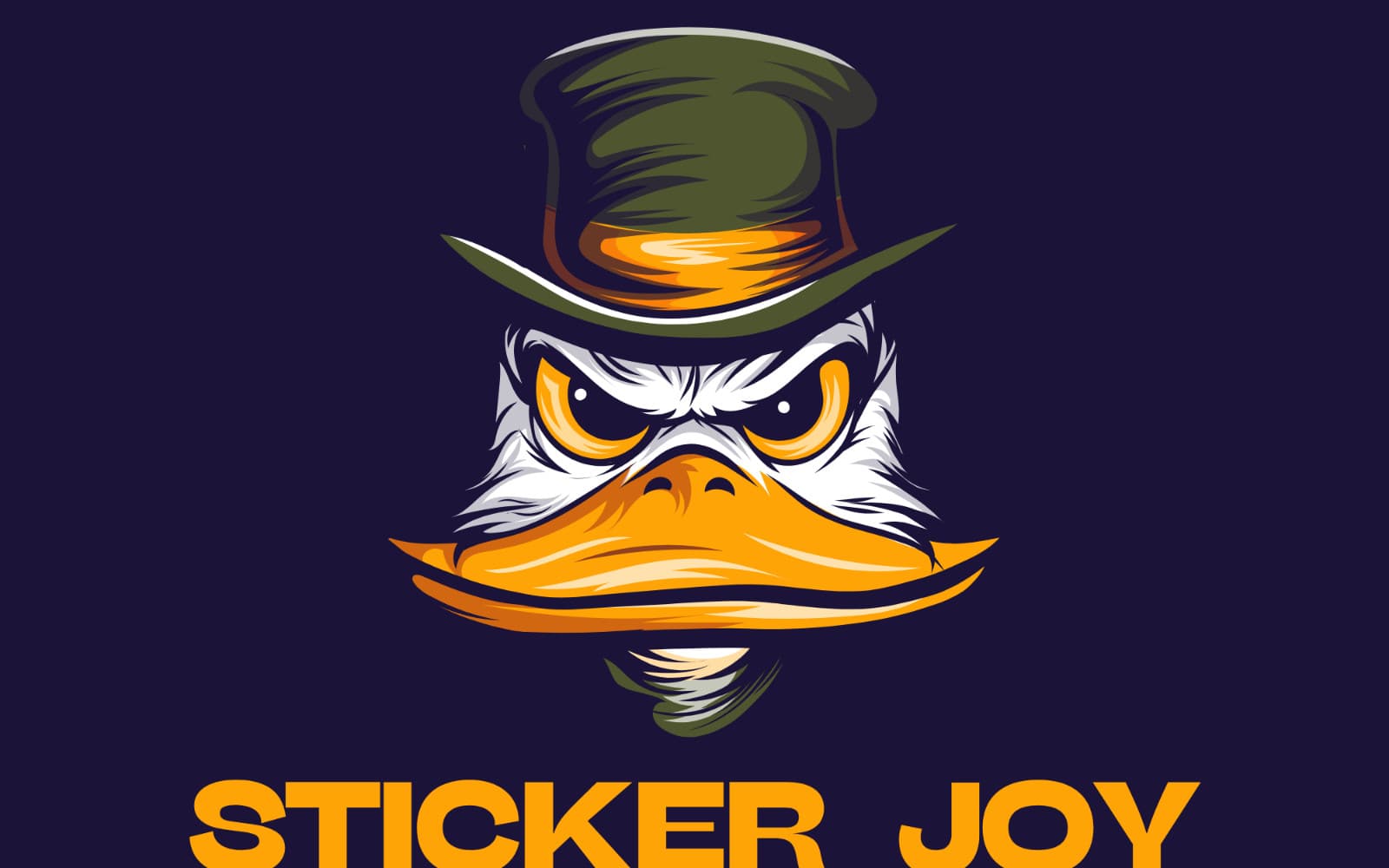 Duck sticker
