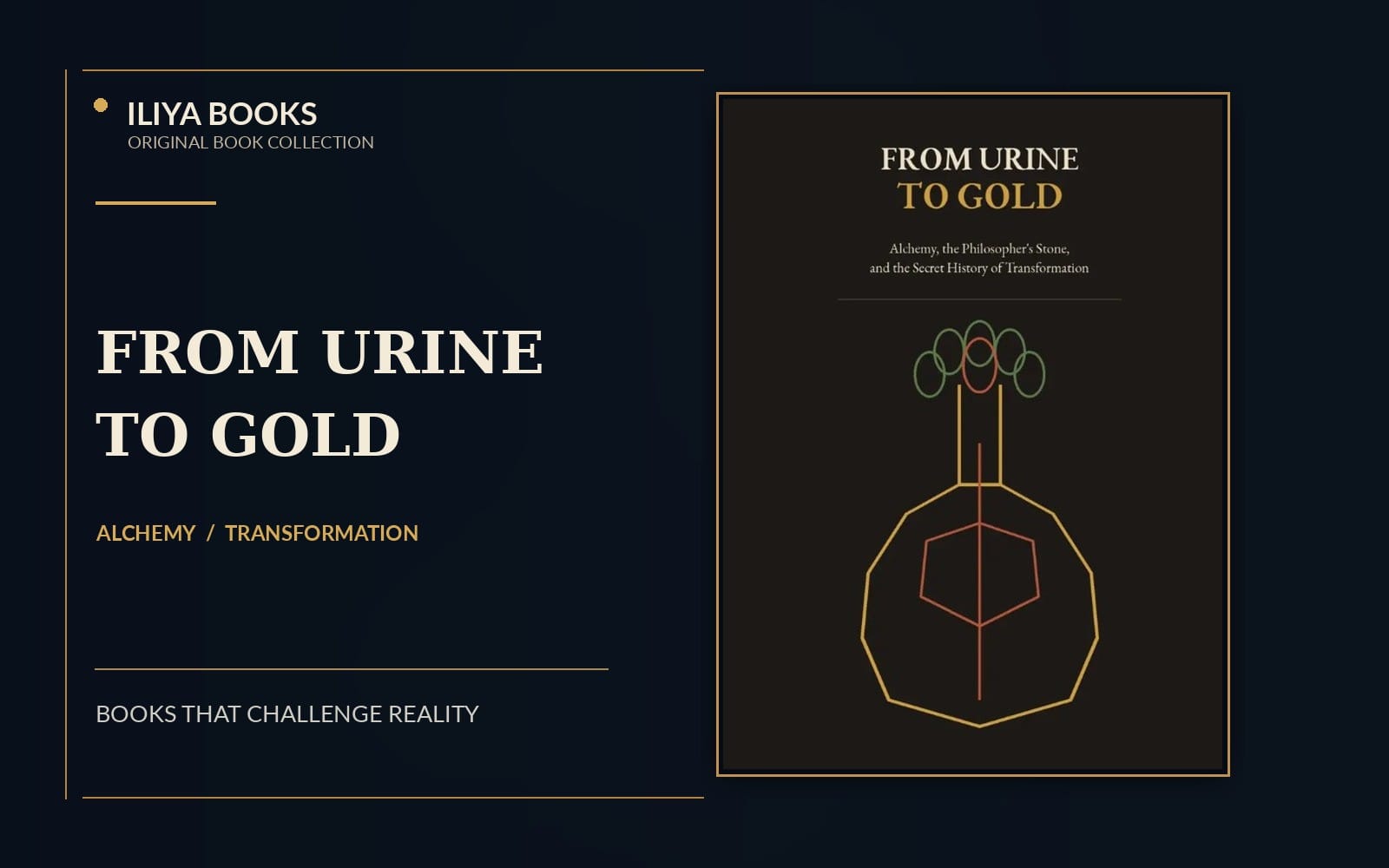 From Urine to Gold