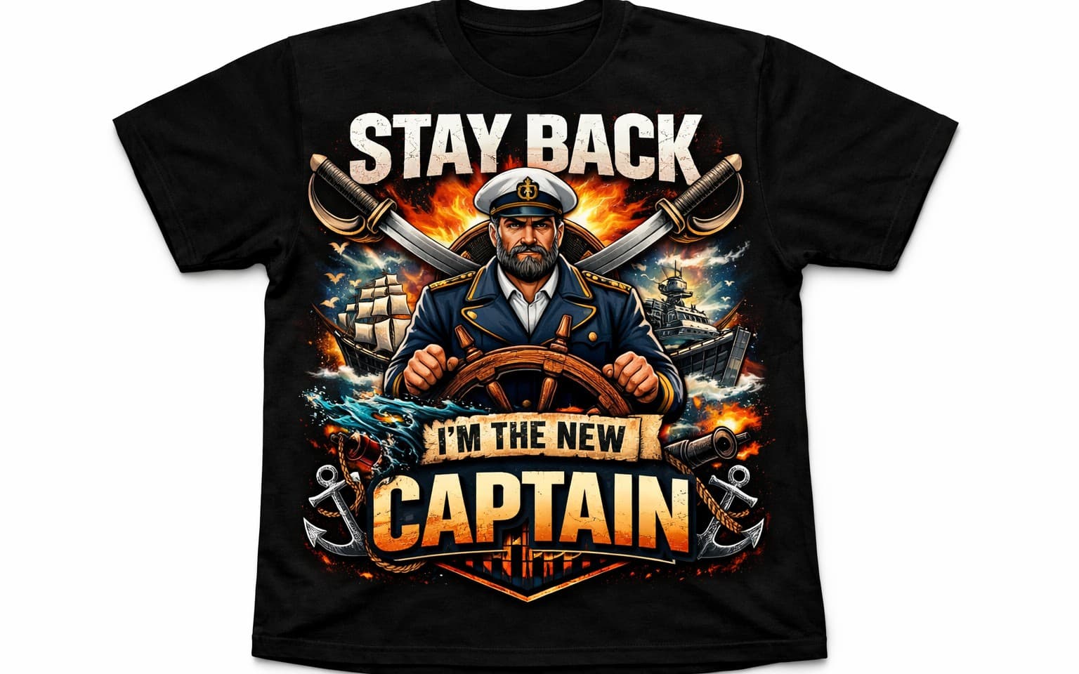 Stay Back — I’m The New Captain