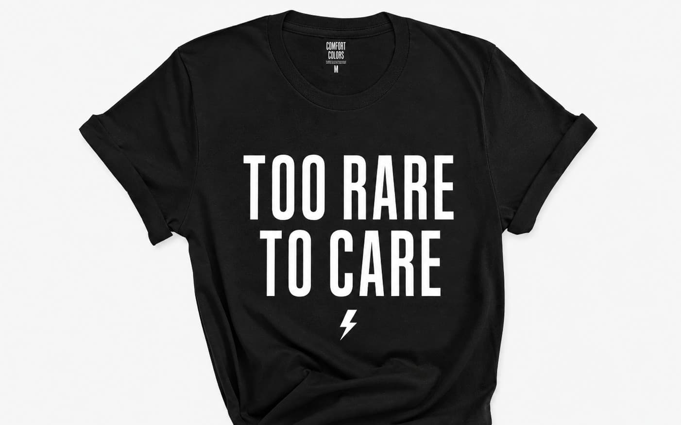 Too Rare To Care Women’s Graphic T-Shirt | Bold Statement Tee | Streetwear Style