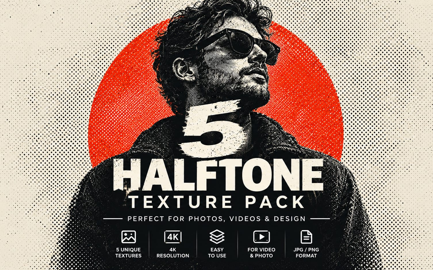 5 halftone texture