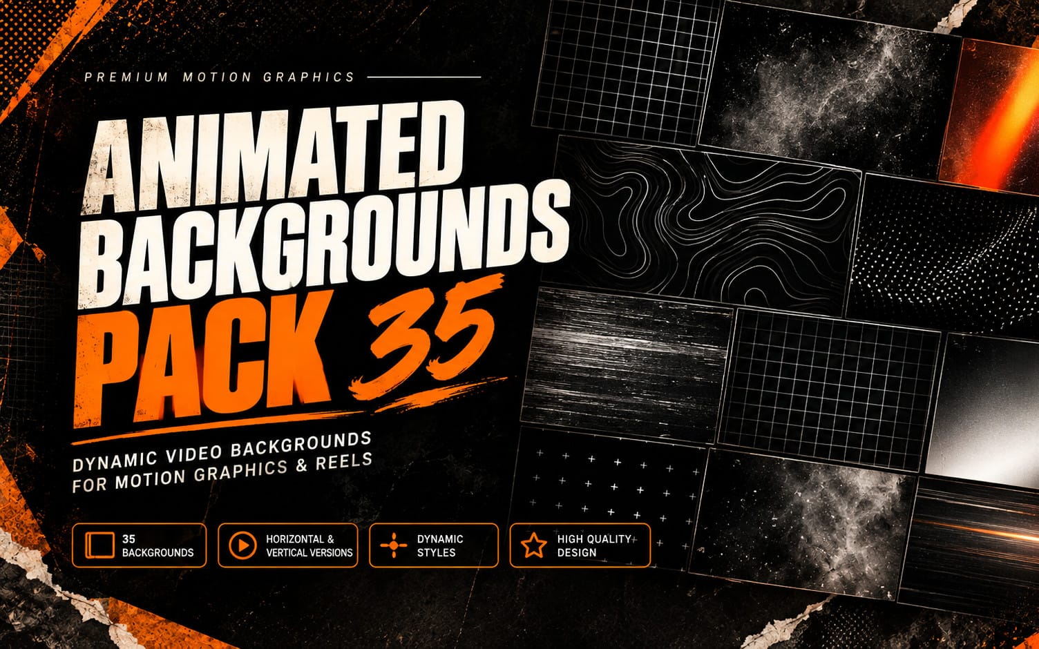 Animated Backgrounds Pack