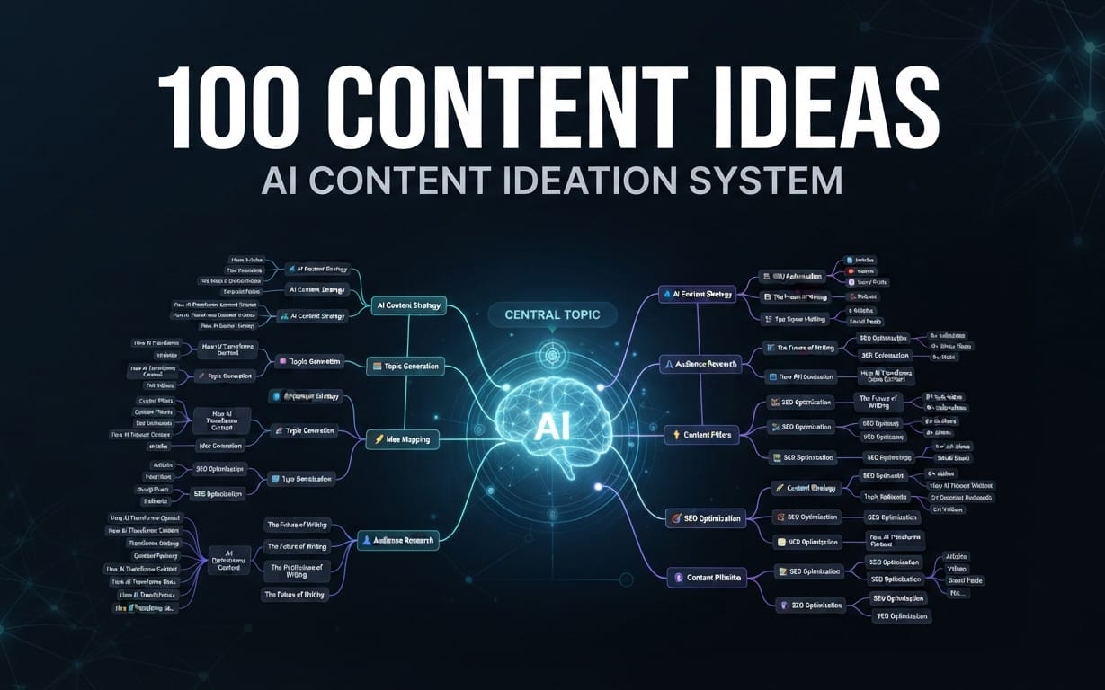 100 Content Ideas AI Prompt