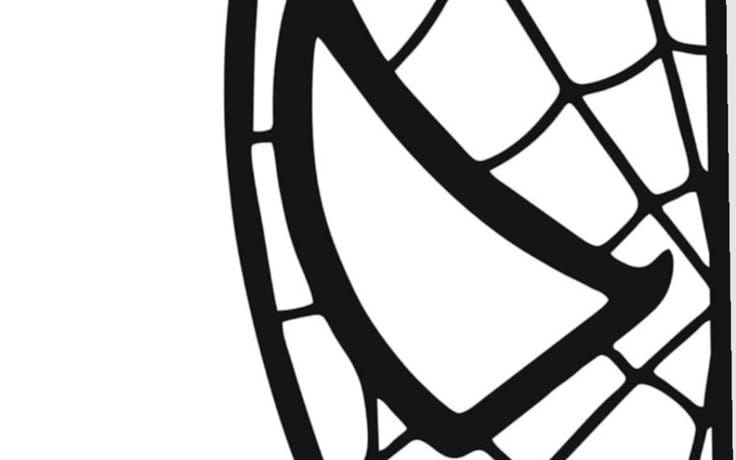 Black and white abstract geometric line art, digital background or vector pattern design