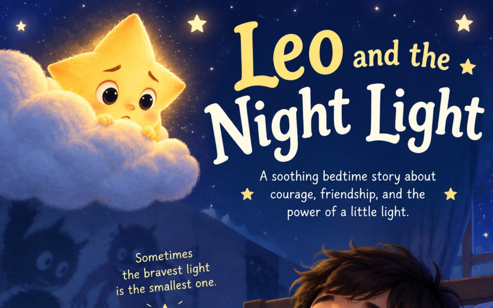 Leo and the Night Light: A Magical Bedtime Story of Courage and Friendship