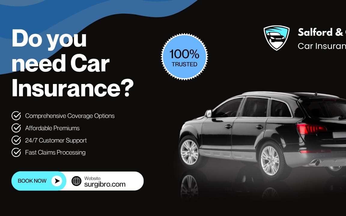 Modern Car Insurance Social Media Ad Template