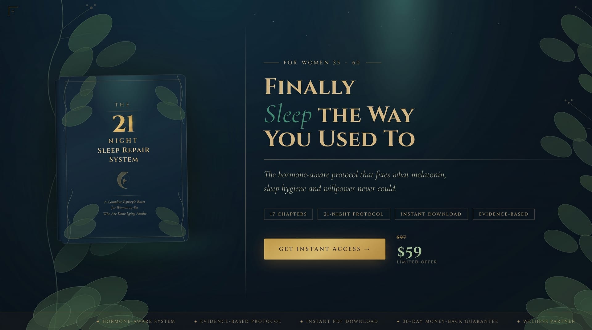 RestAfter35 store banner
