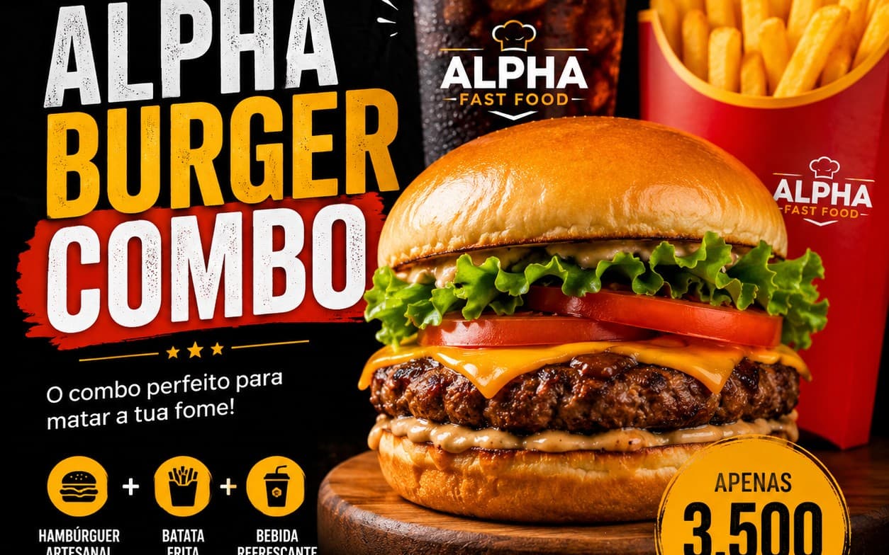 Alpha Burger Combo