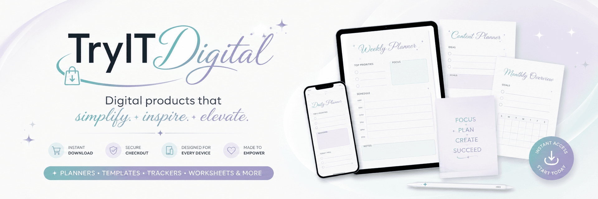 TryIT𝒟𝒾𝑔𝒾𝓉𝒶𝓁 store banner