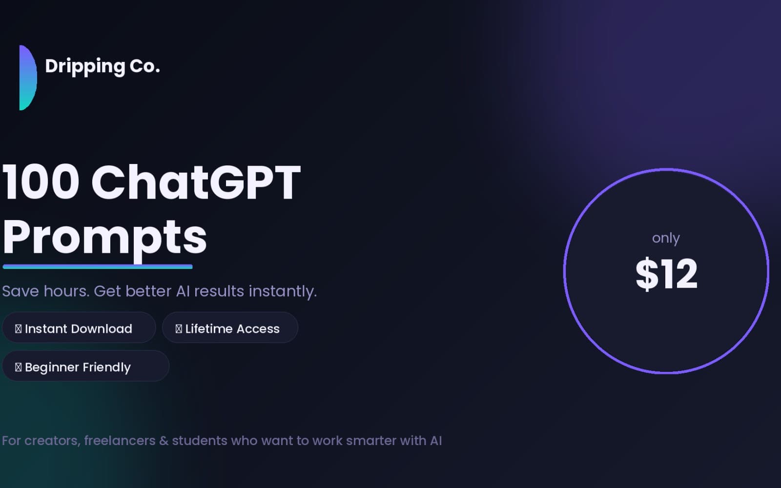100 powerful ChatGPT prompts.