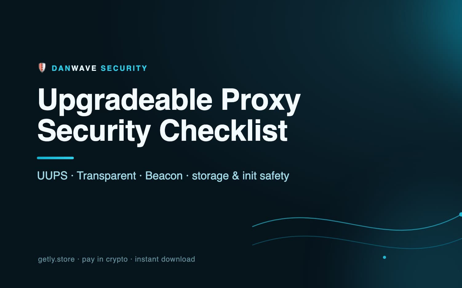 Upgradeable Proxy Security Checklist — UUPS / Transparent / Beacon (2026)