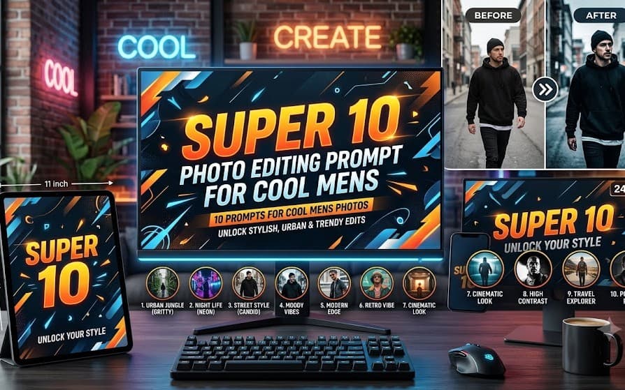 Super cool photo editing prompt