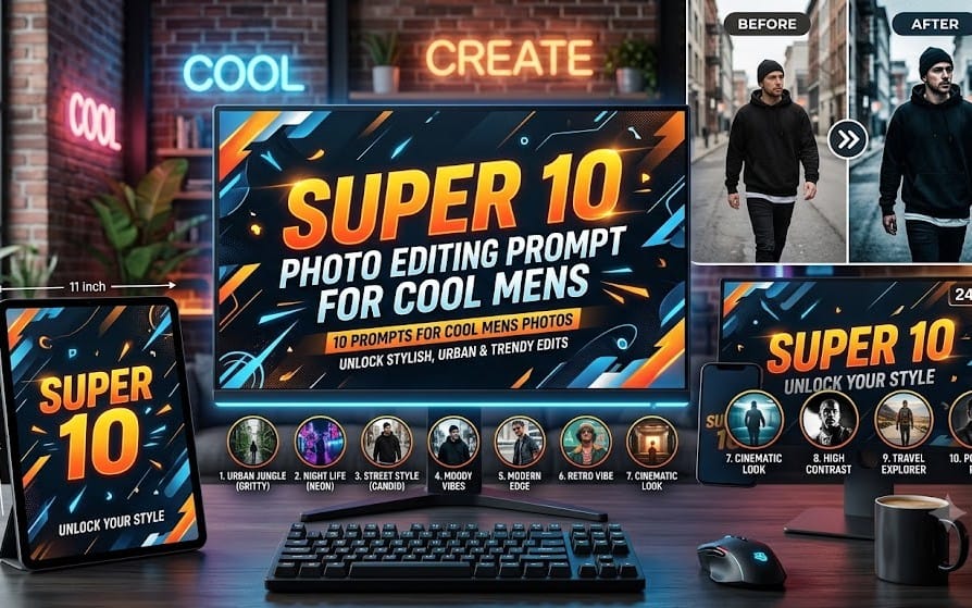 Super cool photo editing prompt