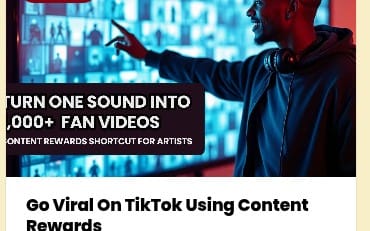 Go viral on tiktok using content reward