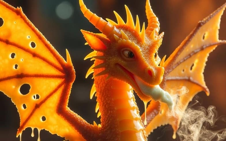 cheese dragon