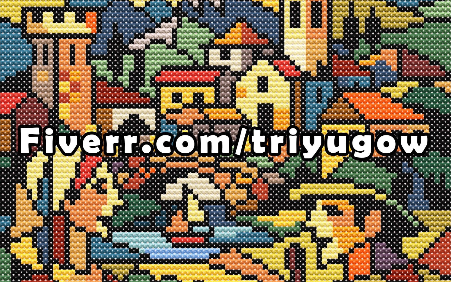 Medieval Cities of Europe - Cross-stitch Pattern PDF | Instant Download