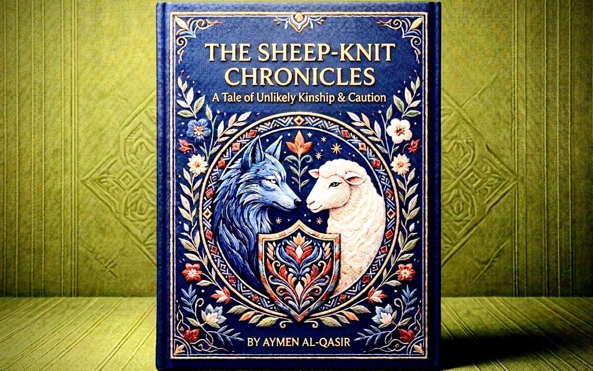 The Sheep-Knit Chronicles: A Tale of Unlikely Kinship & Caution
