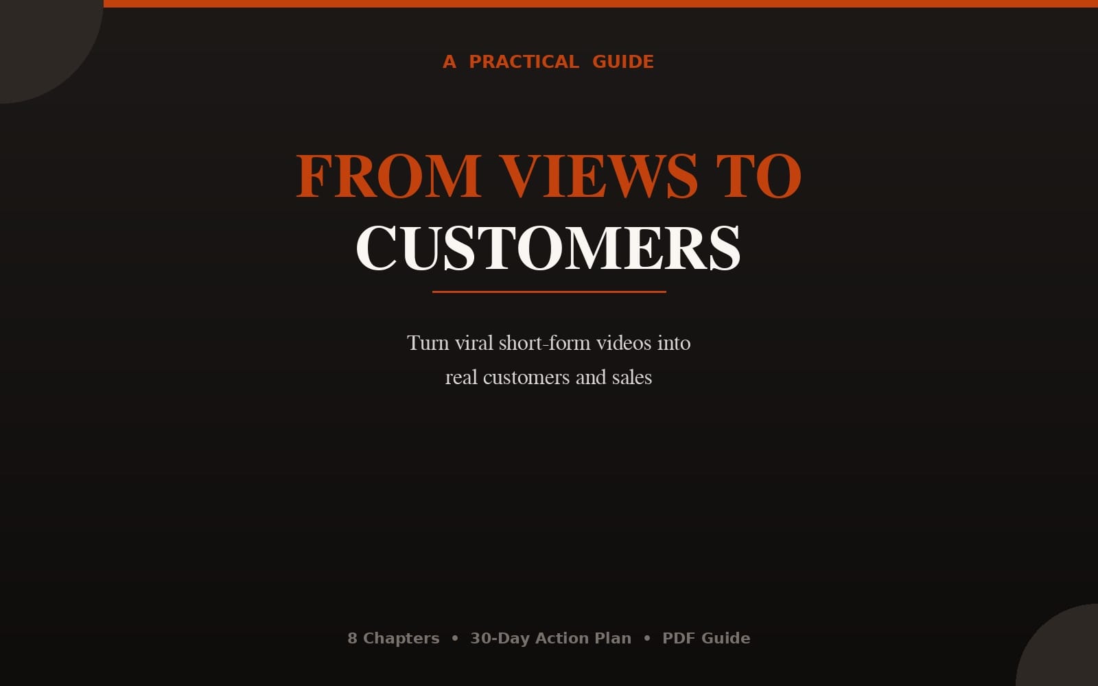 From Views to Customers: A Practical Guide to Viral Video Sales