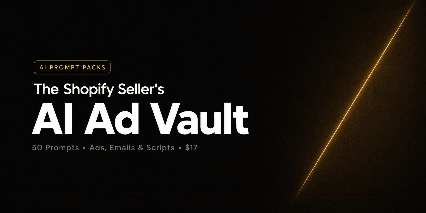 AI Ad Vault store banner