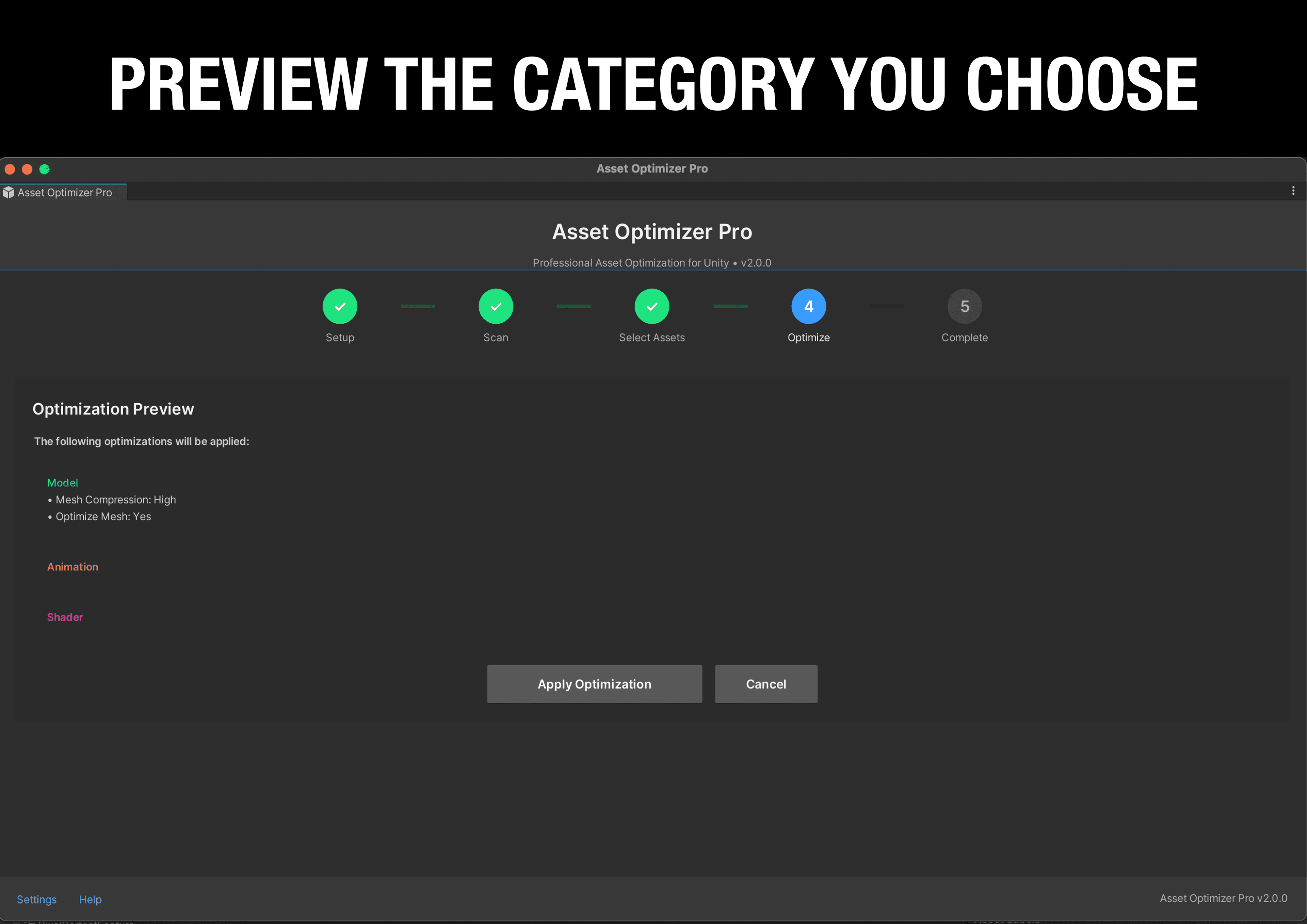 Asset Optimizer Ultra