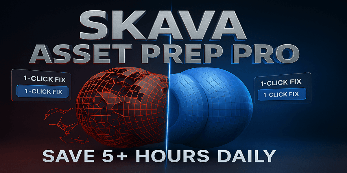 Skava Asset Prep Pro - Professional Production Pipeline Suite