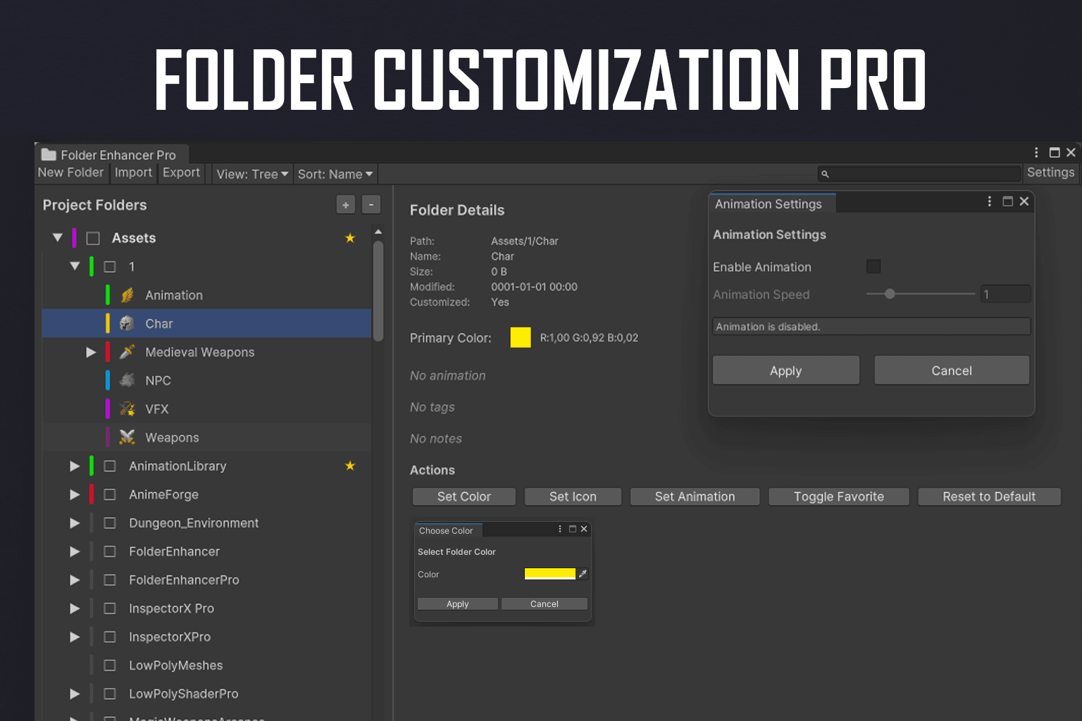 Folder Customization Pro