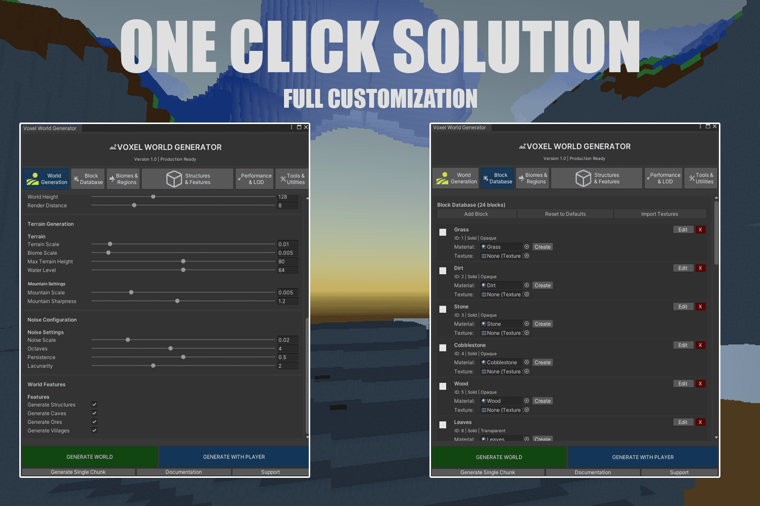 Blocky World Generator Base