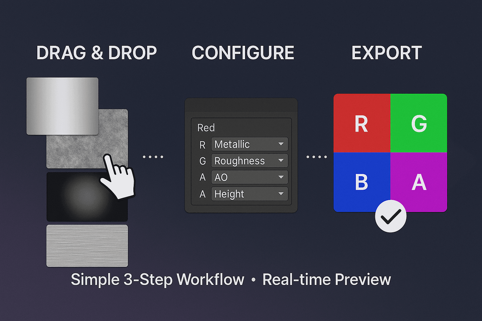 Channel Pack Studio - Advanced Texture Channel Packer