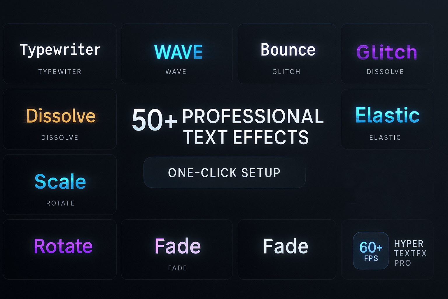 HyperTextFX Pro - Advanced Text Animation System