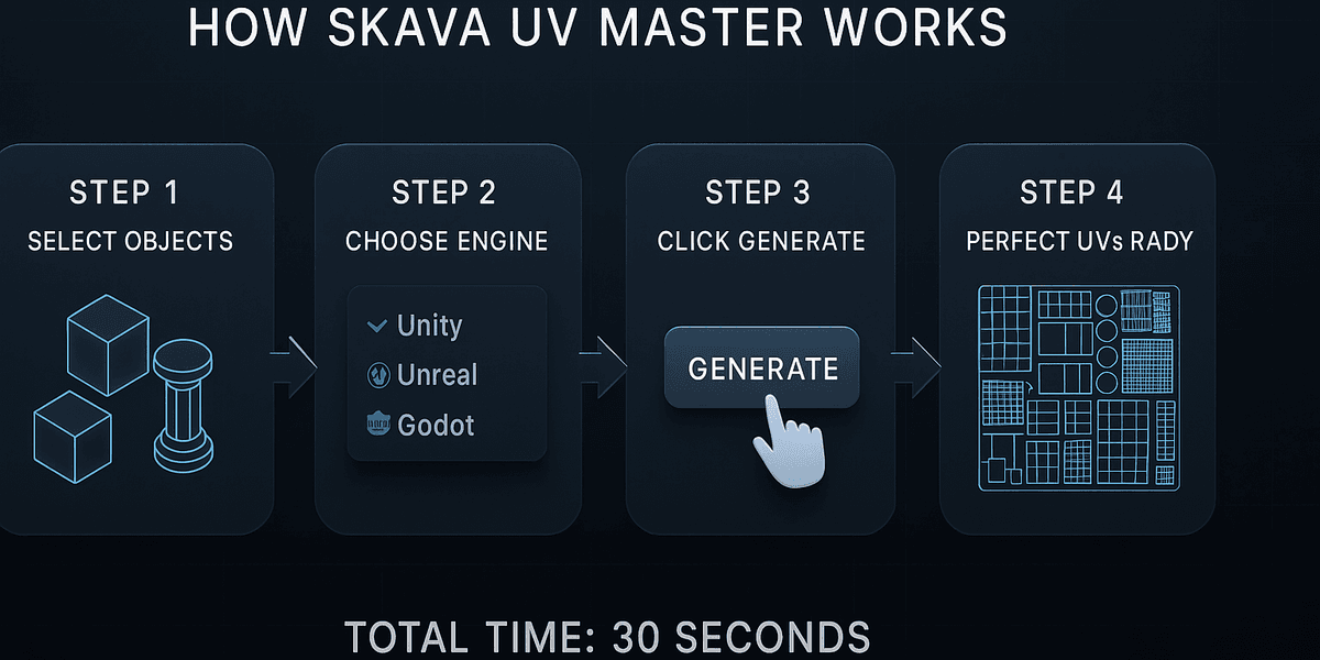 Skava Lightmap Uv Master Pro