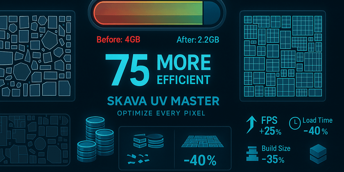 Skava Uv Master - Professionelle UV-Lösung für Blender