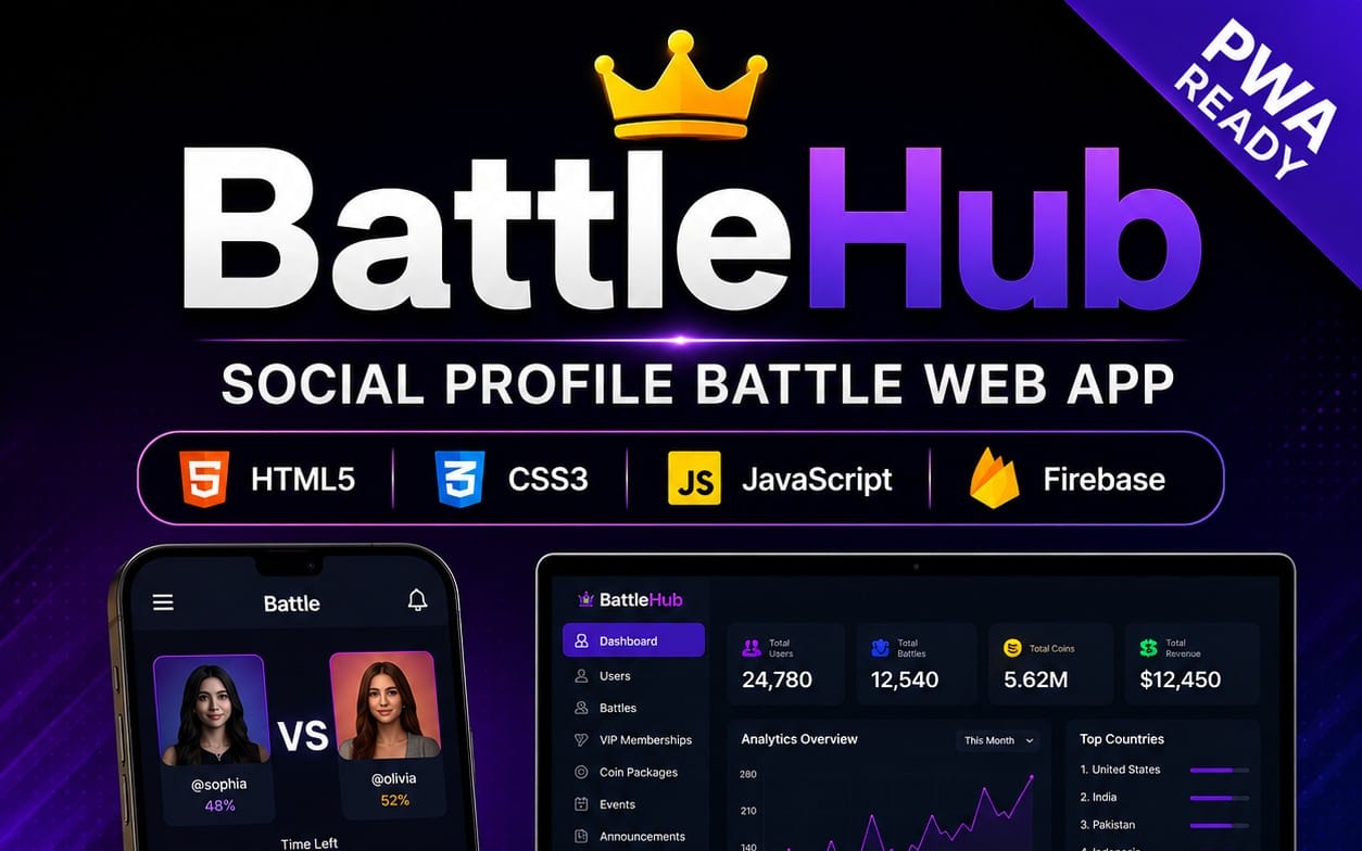 BattleHub 🔥 Build Your Own DP Battle Arena (37+ Features)