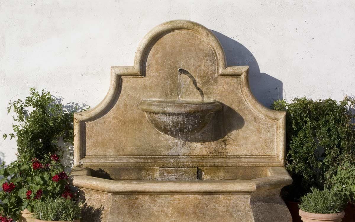 Water Feature Spanish Style