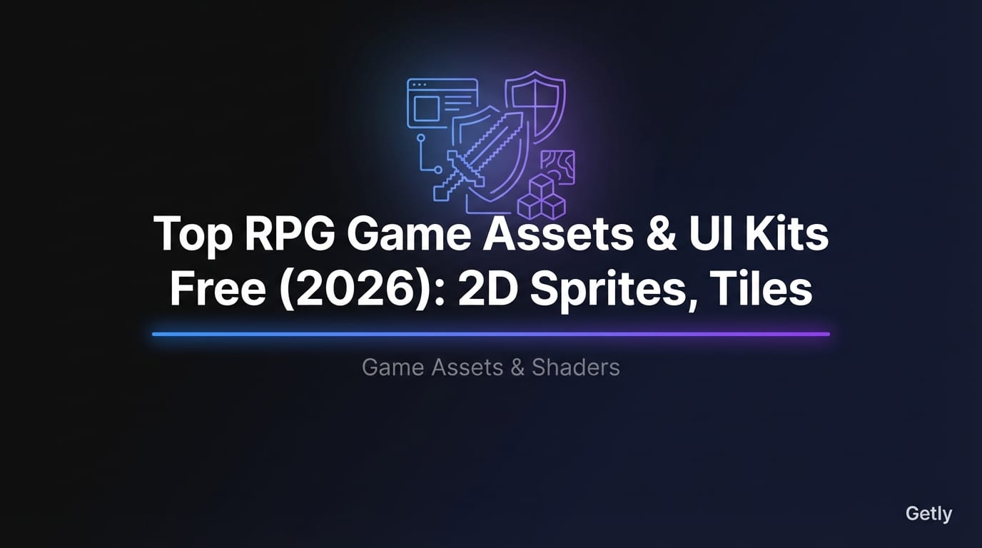 Top RPG Game Assets & UI Kits Free (2026): 2D Sprites, Tilesets + Animations