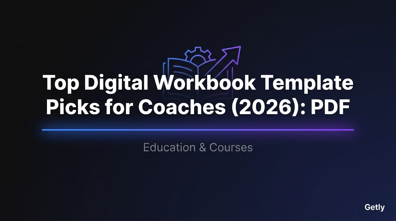 Top Digital Workbook Template Picks for Coaches (2026): PDF, Notion & Docs