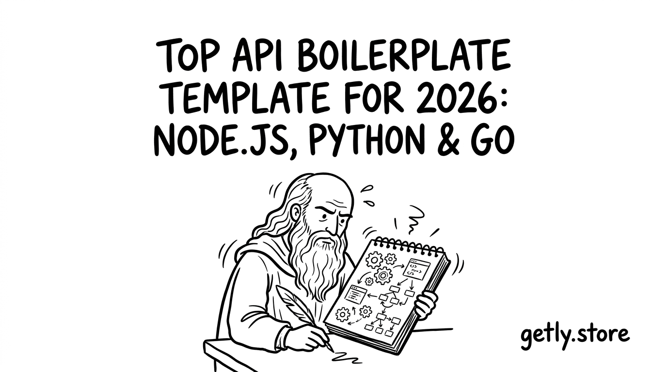 Top API Boilerplate Template for 2026: Node.js, Python & Go REST API Starters