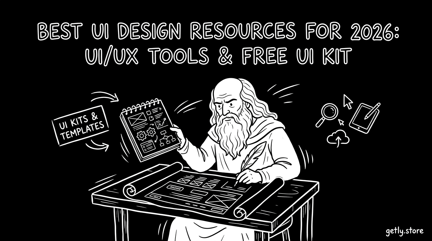 Best UI Design Resources for 2026: UI/UX Tools & Free UI Kits
