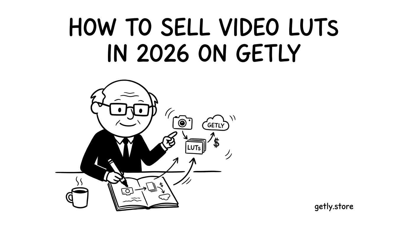 How to sell video luts in 2026 on Getly