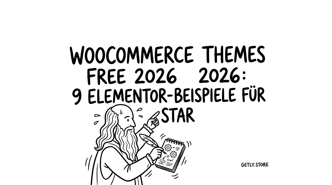 WooCommerce Themes Free 2026: 9 Elementor-Beispiele für starke Shop-Seiten