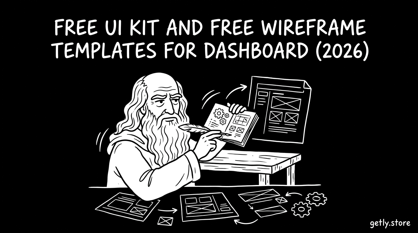 Free UI Kit and Free Wireframe Templates for Dashboard (2026): React-Friendly Resources