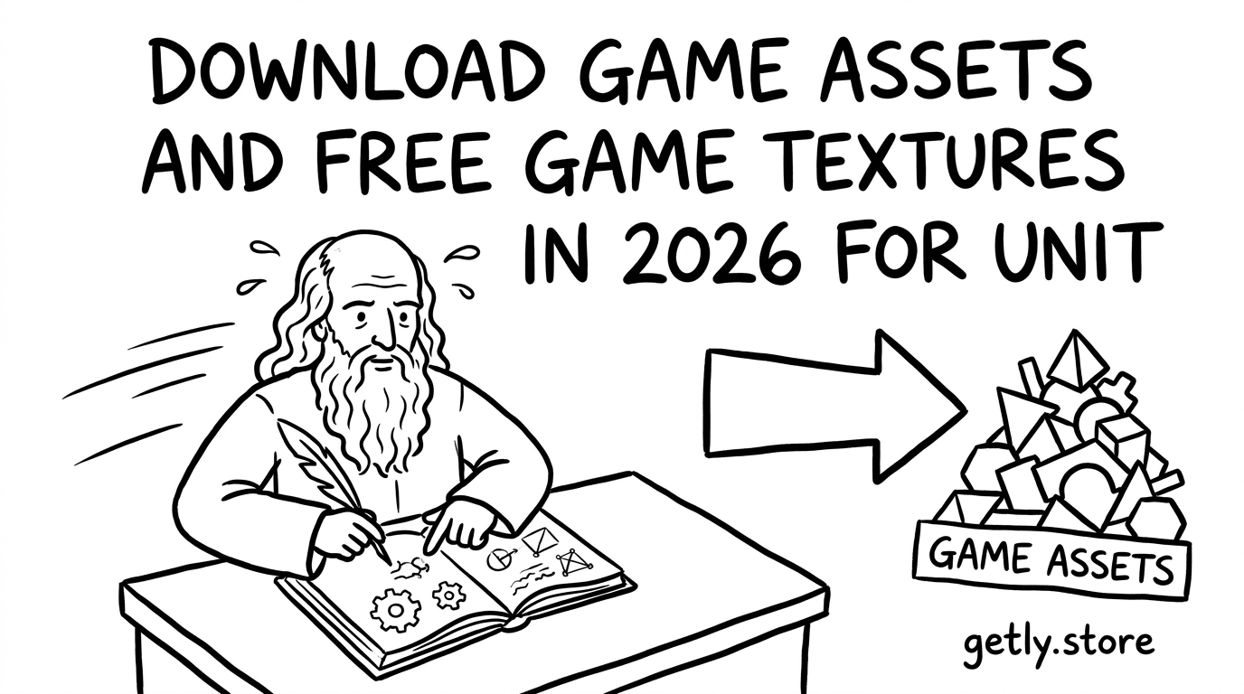 Download Game Assets and Free Game Textures in 2026 for Unity Indie Devs