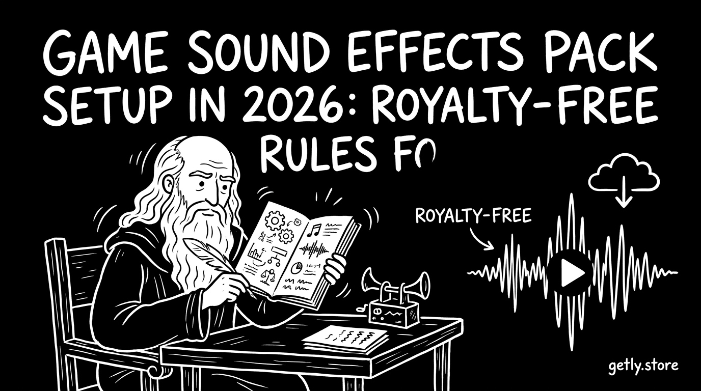 Game Sound Effects Pack Setup in 2026: Royalty-Free Rules for SFX and Music